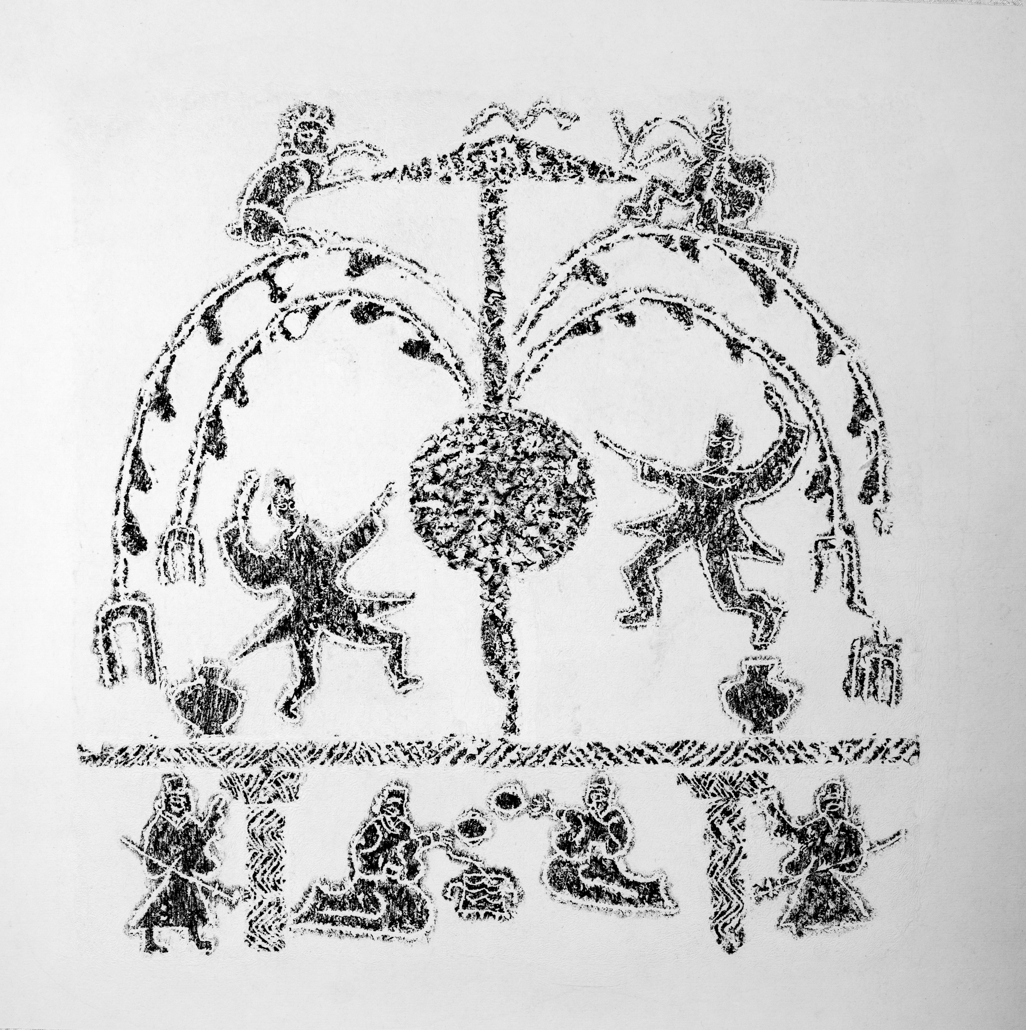 每周鉴赏：汉建鼓舞画像石